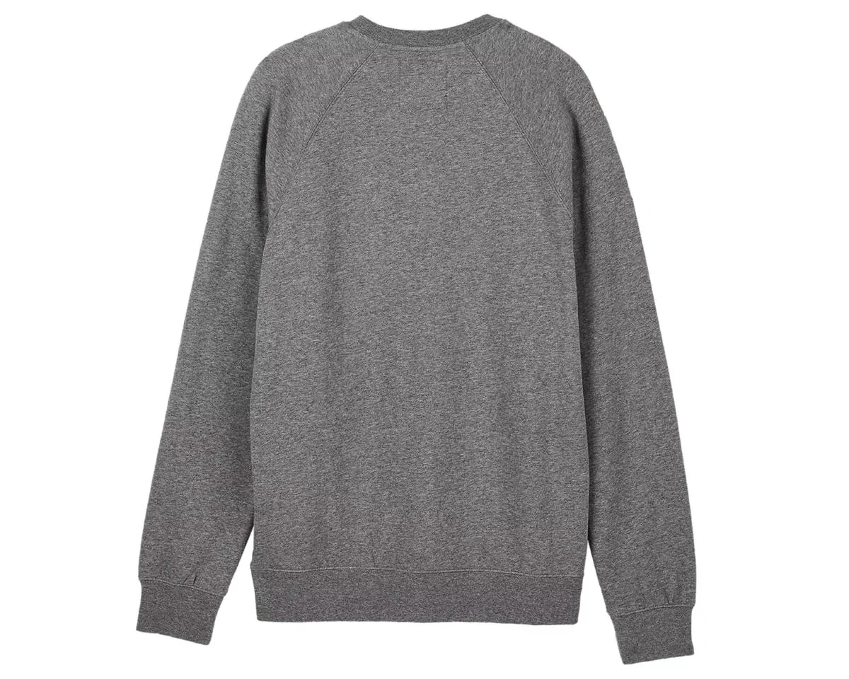 Fox Racing Absolute Fleece Crew Sweatshirt (Heather Graphite) (S)